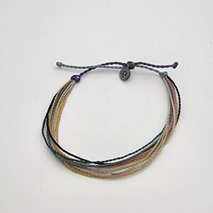 Pura Vida Multicolored Cord Adjustable Bracelet